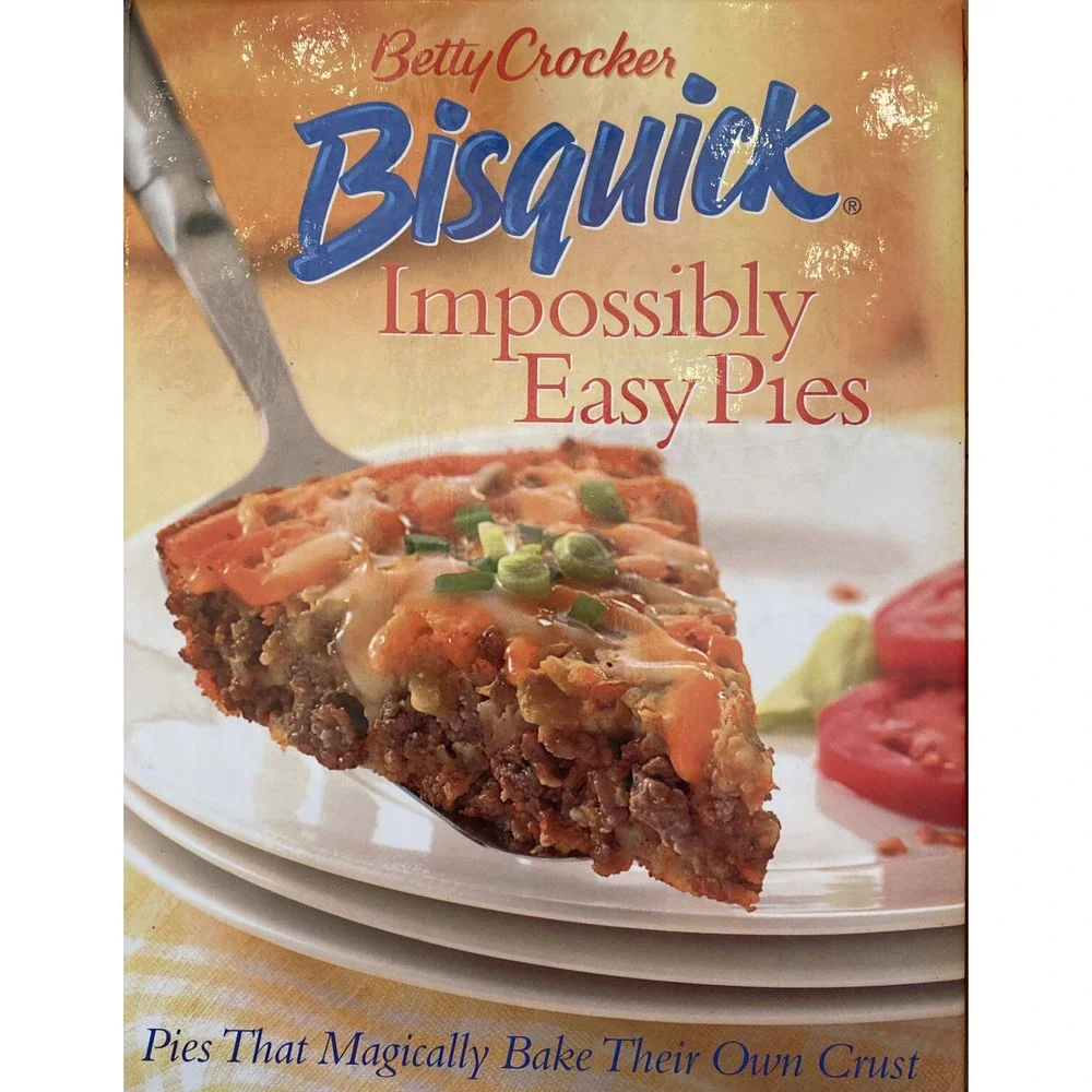 Betty Crocker's‎ Cookbooks lot of 4 Good&Easy, Bisquick Easy Pies, Quick&Easy,